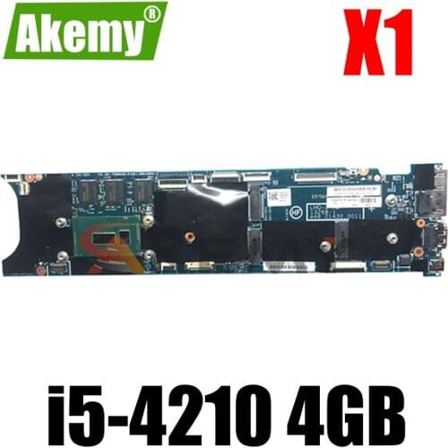 Thinkpad is suitable for X1 Carbon 2nd Gen i5-4210 4GB notebook motherboard. FRU 00UP991 00HN919 00HN915 00UP992 00HN920 00HN916