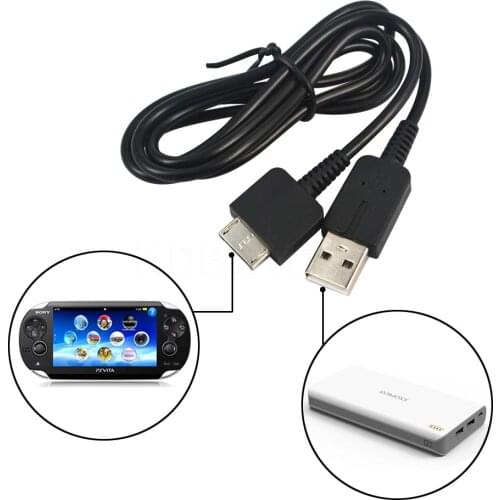 Kebidu 2 in1 USB Charger Cable Charging Transfer Data Sync Cord Line Power Adapter Wire for Sony PS Psvita PS Vita For PSV