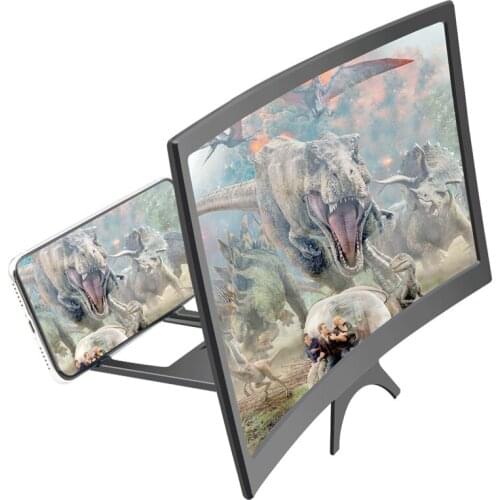 12/14inches HD Curved Screen Amplificatore Mobile Phone Projection Cinema Enlarged Schermo Lupa Para Celular Magnifier Amplifier