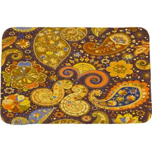 Ethnic Style National Customs Rug Hallway Carpets and Rugs for Bedroom Living Room Carpet Kitchen Bathroom Anti-Slip Floor Mats