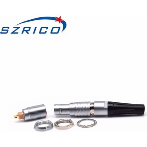 0B BPG DNG plug and doube nut socket 2 3 4 5 6 7 9 Pin Plug Socket Electronic Push Pull Circular Cable Mini Connectors