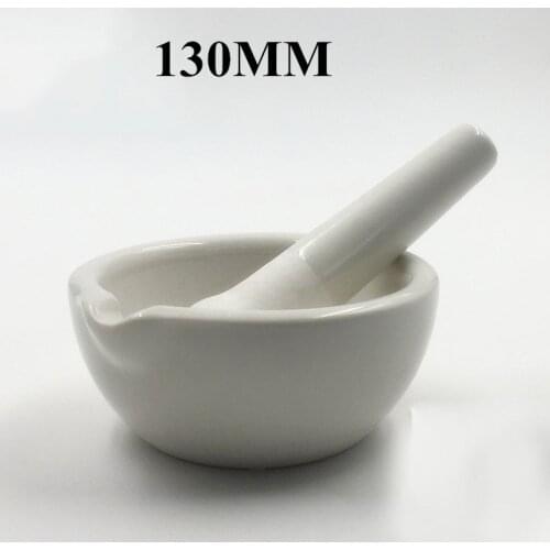 130mm Chinese Style Ceramics Spice Mill Grinder Set Handheld Seasoning Mills Grinder Kitchen Mortar And Pestle Tools Set