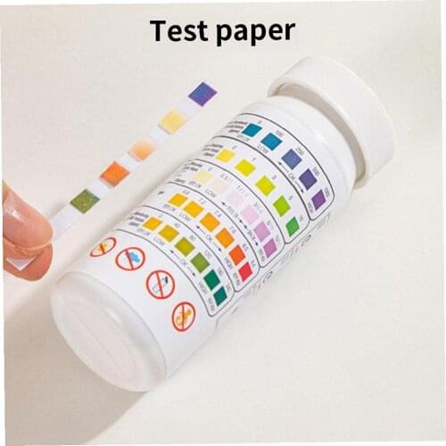 50pcs Multipurpose Chlorine PH Test Strips 5 in 1 Swimming Pool and Spa Water Quality Test Strips Measure Paper Drop Shipping