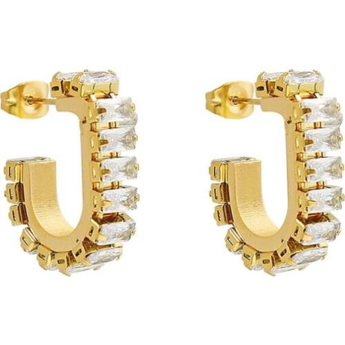 ANEEBAYH Stud Earrings