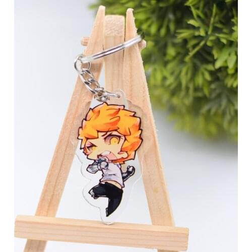 WL0070 One Punch Man Keychain Acrylic Cartoon Keyring Accessories