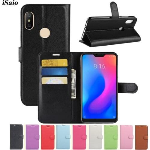 For Xiaomi Redmi Note 6 Wallet Case Flip Leather Cover Xiomi Xiami Redmi Note 6 Note6 Phone Case TPU Shell Stand Card Holder