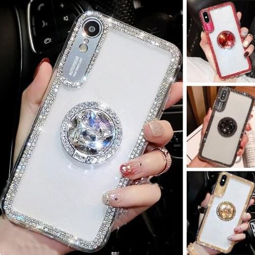 Sunjolly for Samsung Galaxy S20 Plus Case S7 S8 S9 S10 S20 S21 Plus Ultra S10E S105G S10 Lite Phone Case Diamond Cover coque