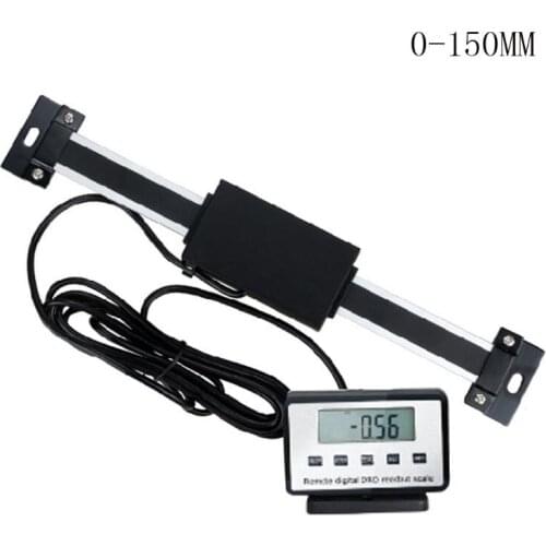 Digital Remote Scale Dual Use LCD Display DRO Table Readout Ruler for Lathe X4YD