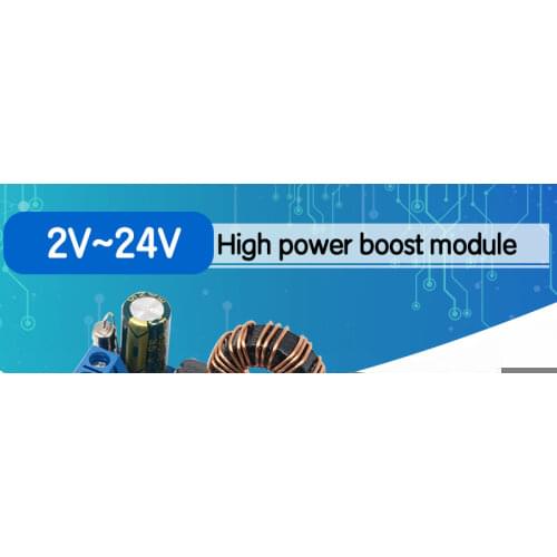 DC-DC 2-24V to 3-30V USB Step Up Boost Buck Module Constant Voltage Constant Current Power Supply Board 80W High Power