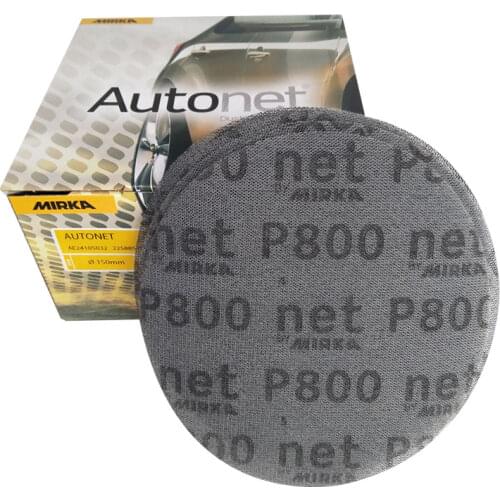 10Pcs 5 Inch 125mm Mesh Abrasive Dust Free Sanding Discs Anti-blocking Dry Grinding Sandpaper 80 to 800 Grit Sanding Sheets