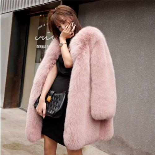 ERaBLe Pink Fur Coats
