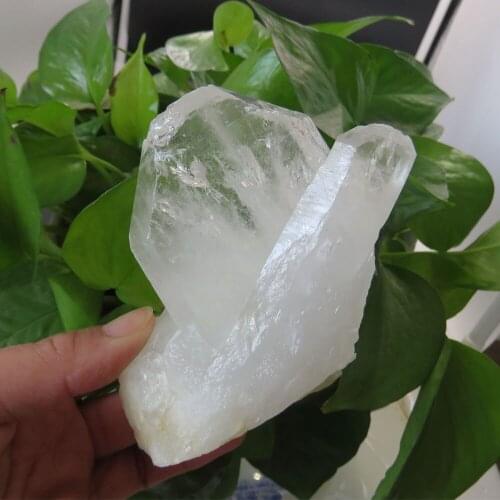 Fantastic ! 390g AAAA Natural Clear Quartz Crystal Cluster Mineral Specimen Stone Fengshui Home Decoration Reiki Healing