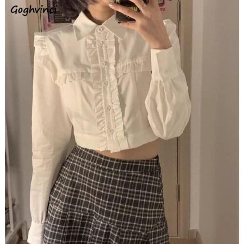 Женские деловые рубашки Goghvinci China At AliExpress