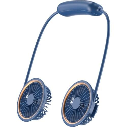 WS36 Multifunctional Hanging Neck Fan USB Charging Mini Hanging Neck Fan Outdoor Sports Fan Air Cooler Sale