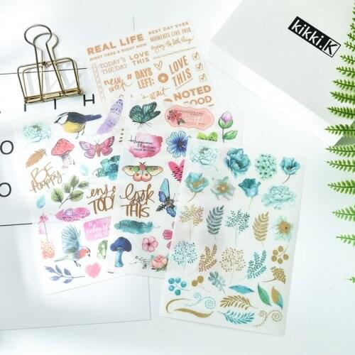 Enjoy Today Rub On set for Scrapbooking DIY Projects/Photo Album/Card Making Crafts