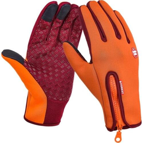 New Arrival Outdoor Sport Full Finger Anti Slip Touch Screen Gloves Windproof Glove Cycling Motorcycle Gloves Sportswear
