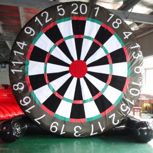OXFORD Inflatable Dart Board Stands / Inflatable Foot Darts Board Sports /Giant Inflatable Dart Board Sports For Adults Used