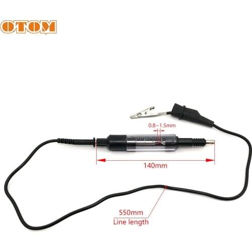 OTOM Ignition System Tester Adjustable Car Spark Plug Wires Coils Diagnostic Tool Universal For 12V Off-Road Motorcycle ATV UTV