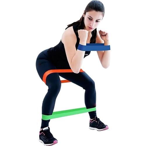 Training Fitness Gum Workout Gym Strength Resistance Bands Pilates Gym Rubber Fitness Mini Bands Crossfit Workout Equipment