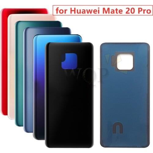 For Huawei Mate 20 Pro Battery Back Cover Rear Door Housing Back Cover for Huawei Mate 20 Pro Replacement Repair Spare Parts