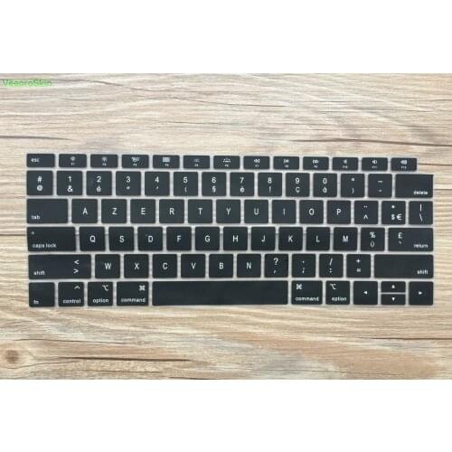 AZERTY Protection Clavier for MacBook Air 13 Pouces 2018 A1932 avec Retina Touch ID Clavier Euro US for Macbook Air 13"