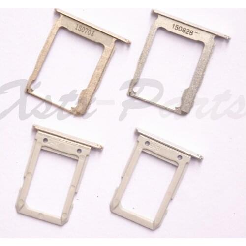 10Sets New Nano Sim Card Tray + Micro SD Memery Card Tray For Samsung Galaxy A8 A8000 Sim & SD Card Holder Replacement Parts