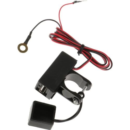 12V-80V Motorcycle USB Powerport Charger For Smartphone IPhone Android GPS