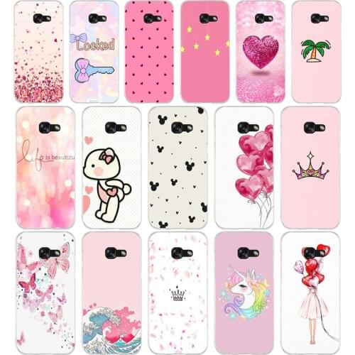346FG pink Crown Princess Luxury design Soft Silicone Tpu Cover phone Case for Samsung j3 j5 j7 2016 2017 j330 j2 j6 Plus 2018