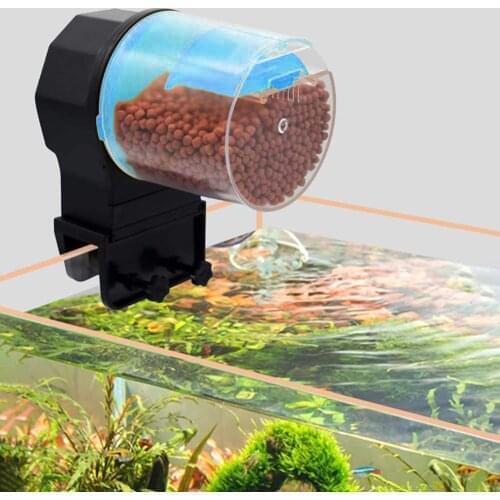260g Automatic Feeder Aquarium Goldfish Smart Timing Auto Fish Feeder Timer Food Feeding 8/12/24 hours Timer Feeding for Tank