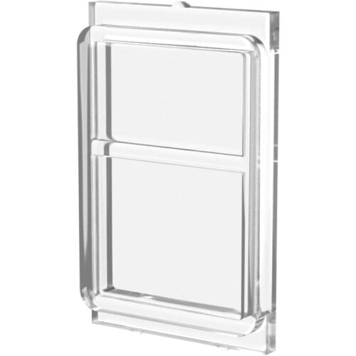 BuildMOC 4183 1x4x5 train door glass For Building Blocks Parts DIY Construction Creative gift Toys