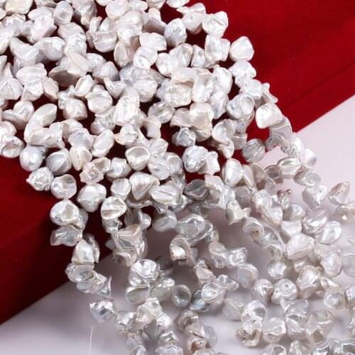 Natural Freshwater Cultured Pearls Beads Irregular Shape Loose Bead for Jewelry Making DIY Elegant Necklace Bracelet Accessories