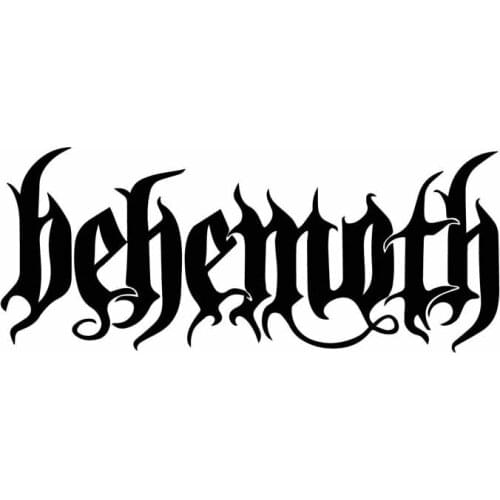 Dawasaru Dazzling Word Behemoth Car Sticker Waterproof Decal Laptop Truck Motorcycle Auto Decoration Accessories PVC,17cm*7cm