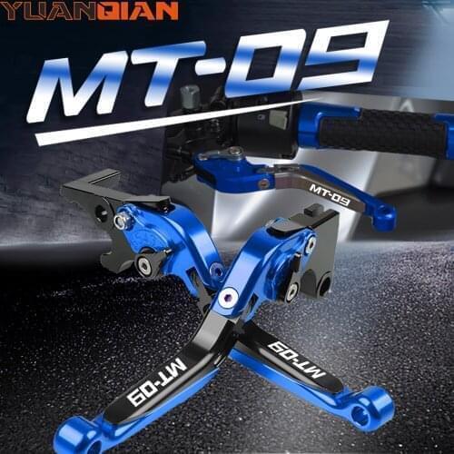 For YAMAHA MT-09 MT09 TRACER GT 2018-2020 2019 Motorcycle Folding Adjustable Brake Clutch Levers motorbike handlebar lever MT 09