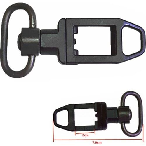 FIRECLUB Tactical Quick Release 1.25'' Sling Loop Swivel Attachment Mount Adapter Hunting Products