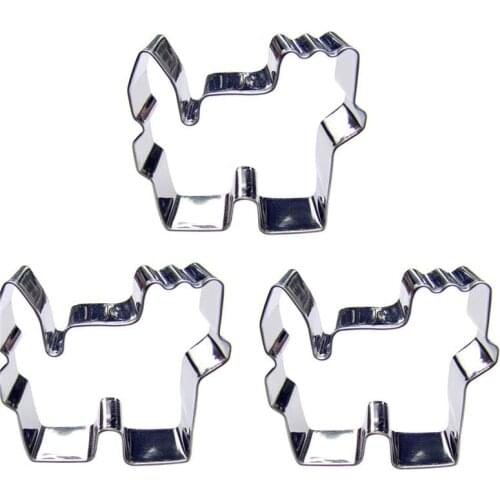 Ancient Castle 3 piece biscuit cutting molds, baking tools, cake decorating soft candy tools