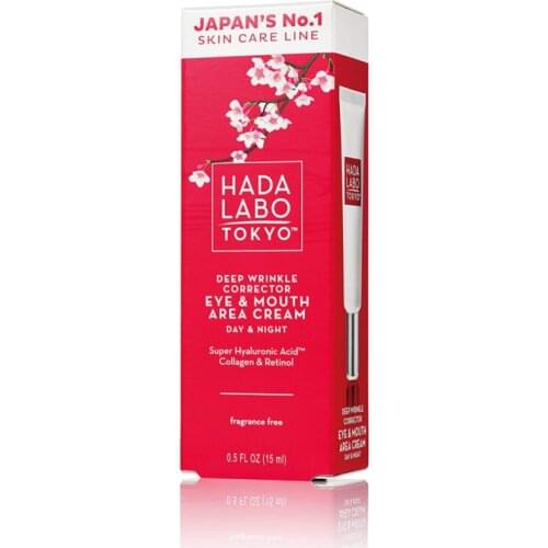 Hada Labo Tokyo Göz ve Ağız Çevresi Kırışıklık Karşıtı Krem 15 ml