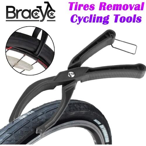 Bicycle Tire Repair Tool MTB Road Bike Plastic Tyre Remover Clamp Inserting Installation Holder Pliers Cycling Accessories