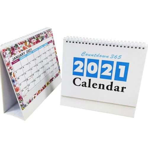 2021 Desk Calendar Colorful Monthly Calendar Perfect for School Office Home Planning DU55