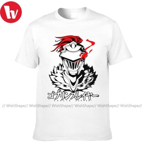 Goblin Slayer T-Shirt Fashion Cotton T Shirt Short-Sleeve Harajuku Oversized T Shirts Classic Tee Shirt Male Big Size 3XL