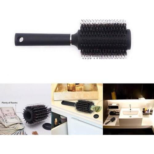 Hair Brush Comb Portable Money Jewelry Storage Comb Safe Stash Comb Shape Weed Storage Box Weed Accessories For Home Travel