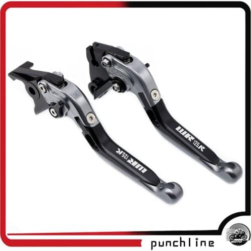Fit WR 125 R 2012-2016 Clutch Levers For YAMAHA WR125R WR 125R Folding Extendable Brake Levers