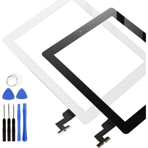 9.7 Inch Touch Screen For iPad 2 A1395 A1396 A1397 Touch Panel LCD Outer Display Replacement Digitizer Sensor Glass