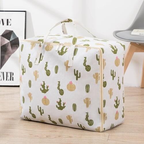 European Style Quilt Storage Bag Double Zipper Portable Design Clothes Sundries Packing Sorting Bags Durable Moving packing bag