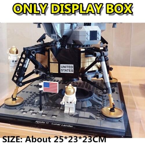 IN STOCK DIY LED Light Up Kit For Creator Apollo 11 Lunar Lander display box Lighting Set Compatile With Legoingly 10266 toys