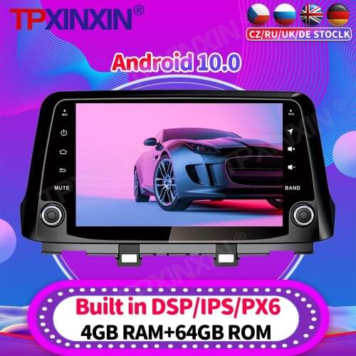 128GB Android 10.0 For HYUNDAI KONA Car Radio Multimedia Video Recorder Player Navigation HeadUnit GPS Accessories Auto 2din DVD