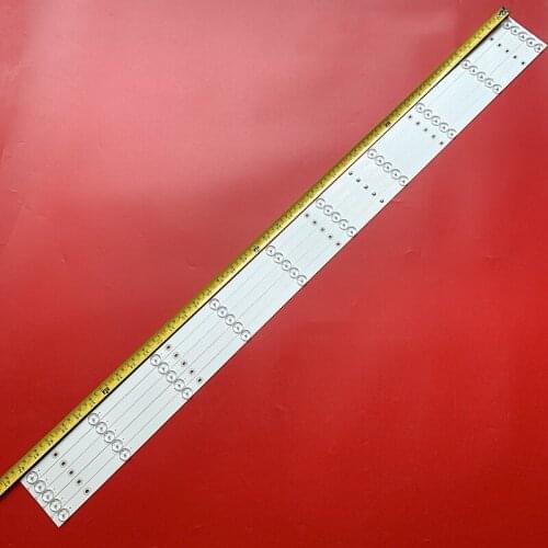 5 pcs 10leds LED Strip SJ.BK.D5500502-3030GS-M for 55PUF6271/T3 55PUF6050/T3