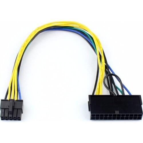Power Line Data Conversion Line Adapter for Transforming 24 Pin to 10 Pin Lenovo PC Mainboard Network