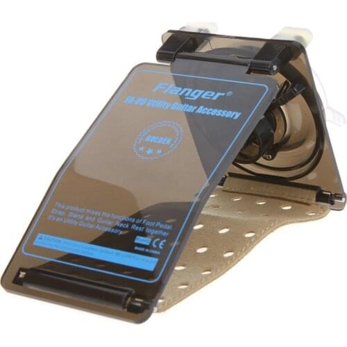 Flanger FA-80 Utility Guitar Accessory Foot Stool Strap Stand Neck Rest for Folk and Classical Guitar Brand New