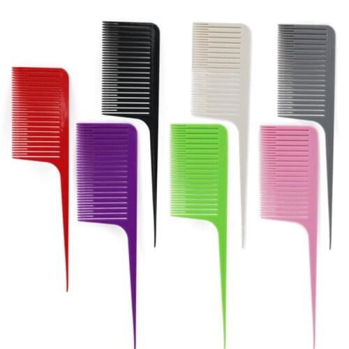 Large Wide Tooth Combs Of Hook Handle Detangling Reduce Hair Loss Comb Pro Hairdress Salon Dyeing Styling Brush Tools