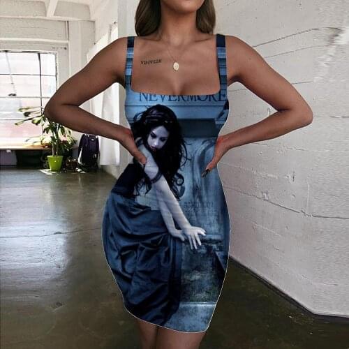 Giyu Brand Halloween Dresses Women Cosplay 3d Print Moon Bodycon Dress Gothic Ladies Dresses Womens Clothing Plus Size Beach